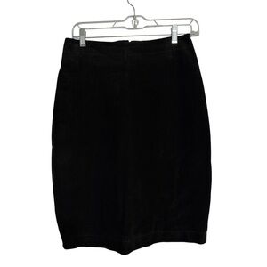 Julian K. Genuine Leather Black Pencil Skirt Women’s Size 10